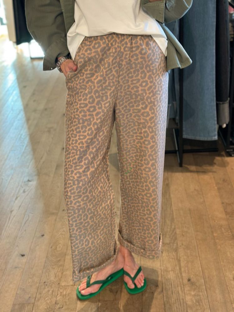 BRUCE PANTS LEOPARD LEOPARD