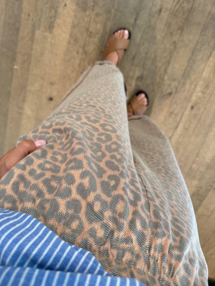 BRUCE PANTS LEOPARD LEOPARD