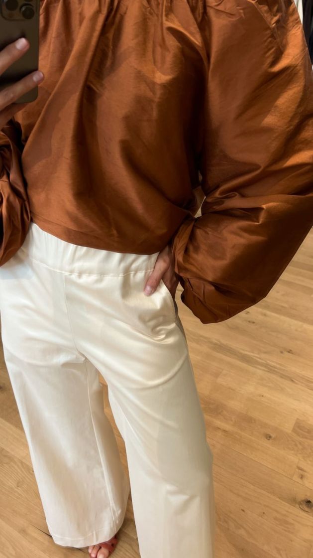 SUPER WOODY SHINY COTTON IVORY