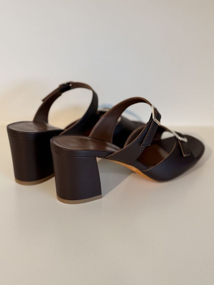 UNA SANDAL BRUN CALF BRUN