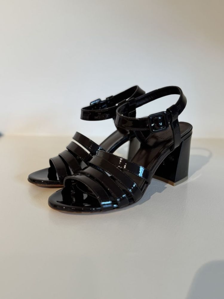 PALMA HIGH SANDAL CAROB PATENT CAROB PANTENT