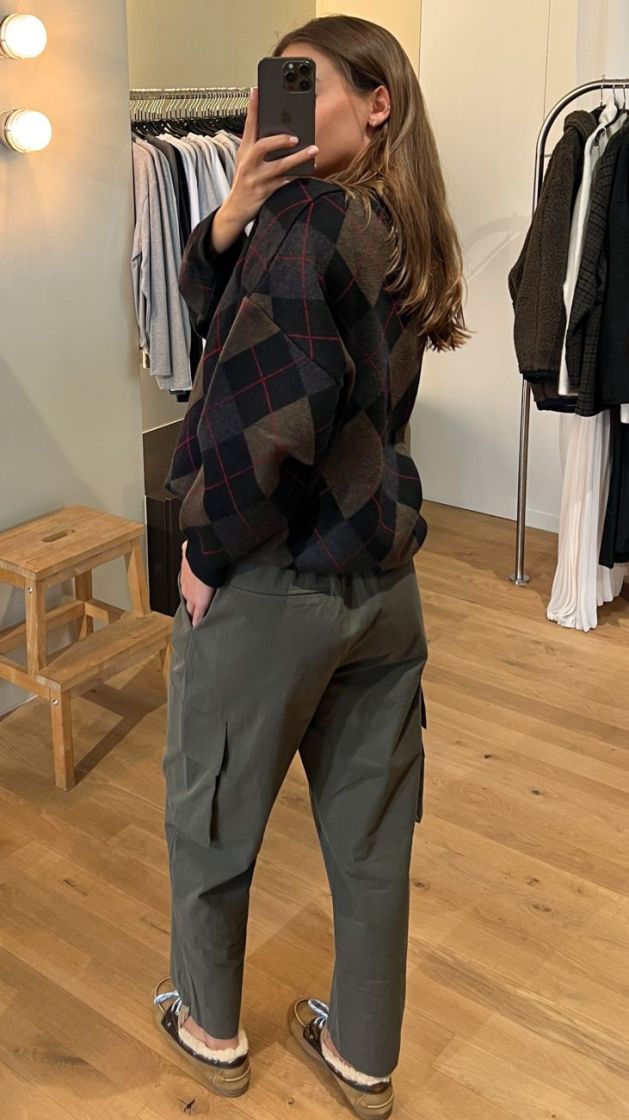 GECOS CARDIGAN BURLINGTON BURLINGTON GREY