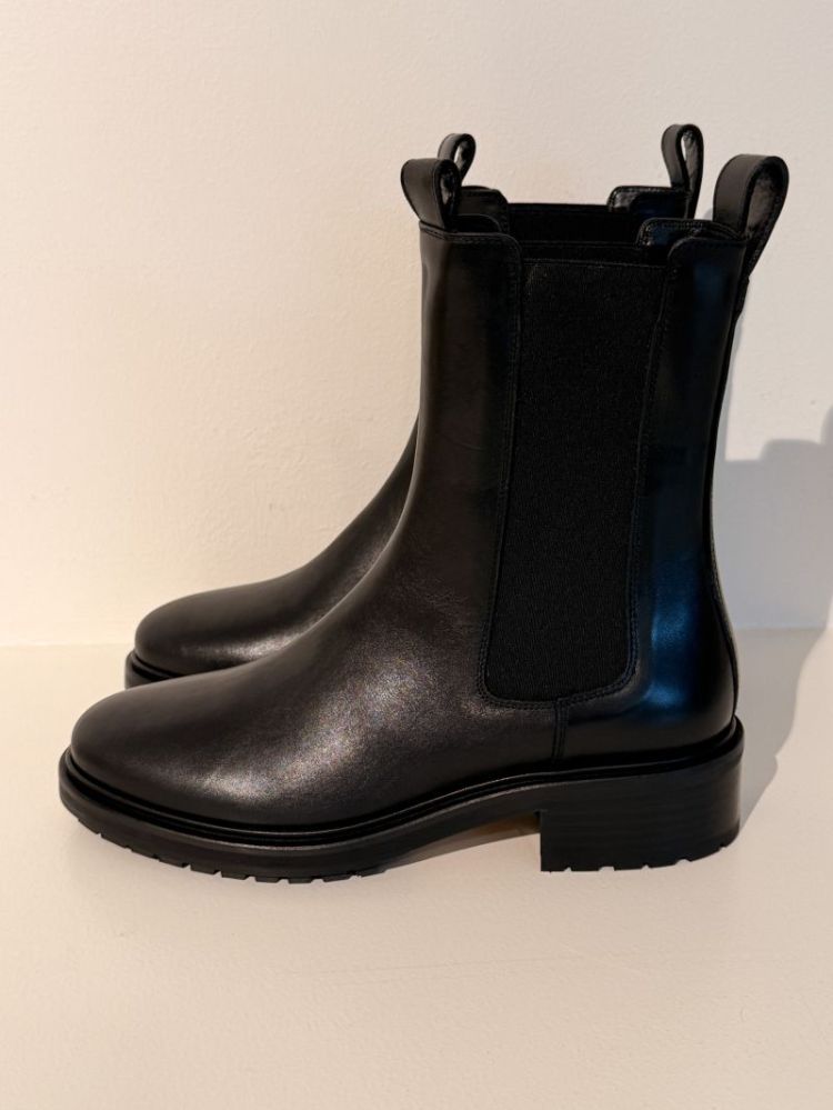 JACK CALF LEATHER BLACK