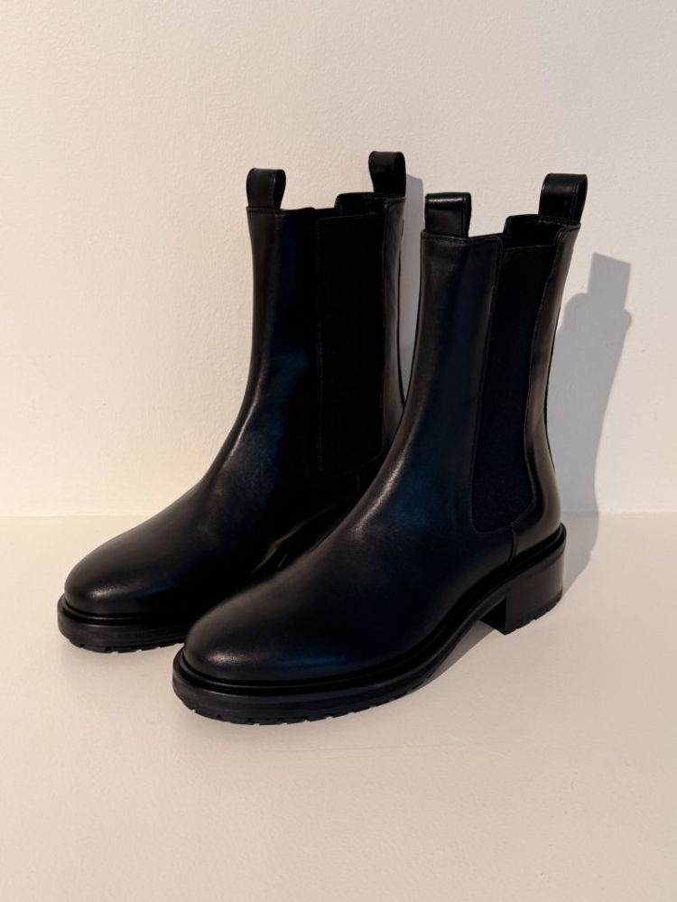 JACK CALF LEATHER BLACK