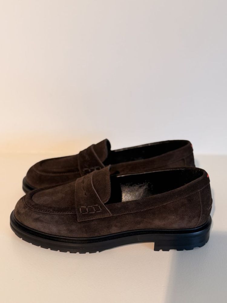 LEON COW SUEDE SUEDE MOKA
