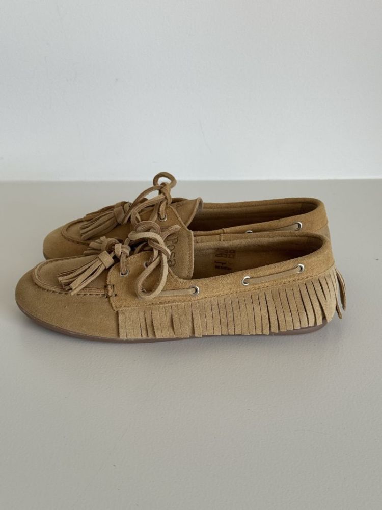 BOATLOAFER NATIVE TASSEL SUEDE PADO