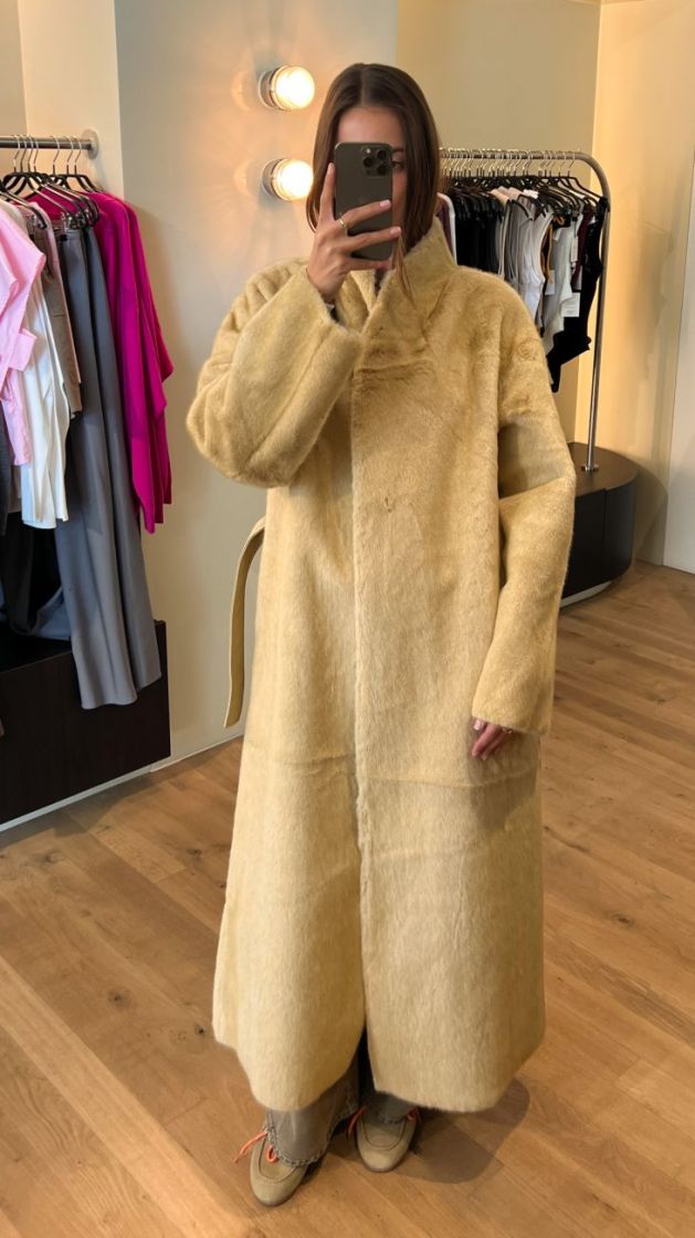 MILLIE COAT BEIGE