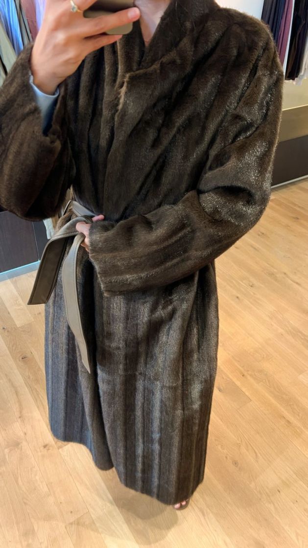 MILLIE COAT BROWN