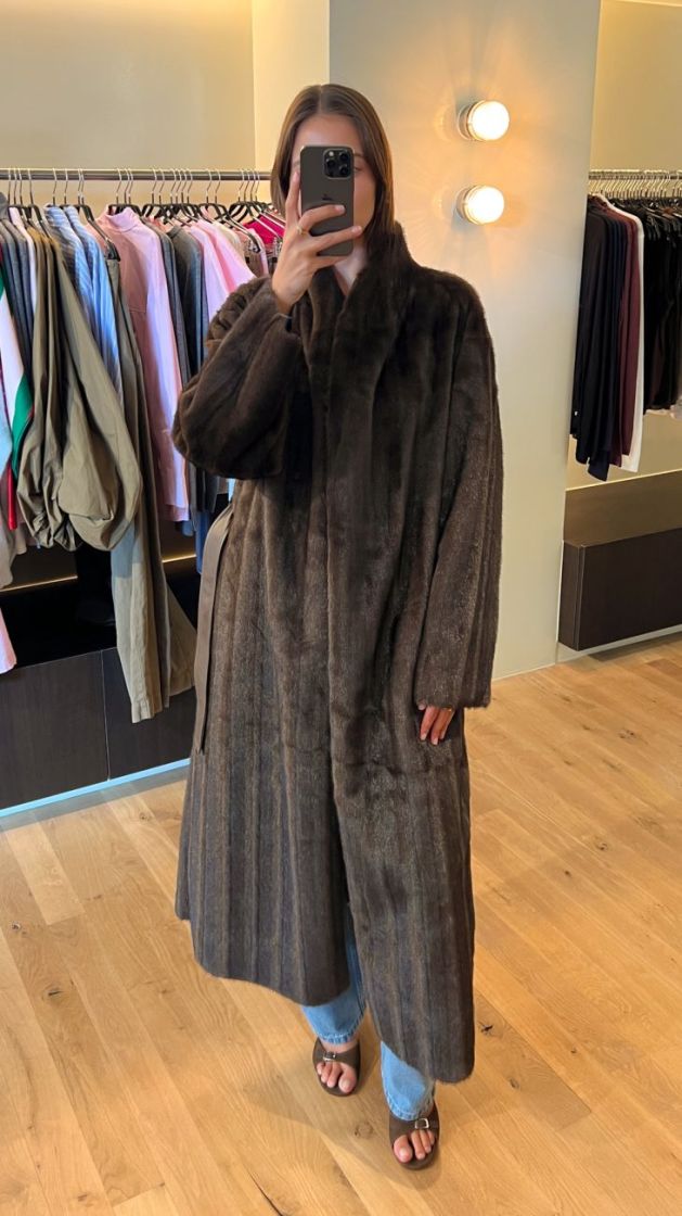 MILLIE COAT BROWN