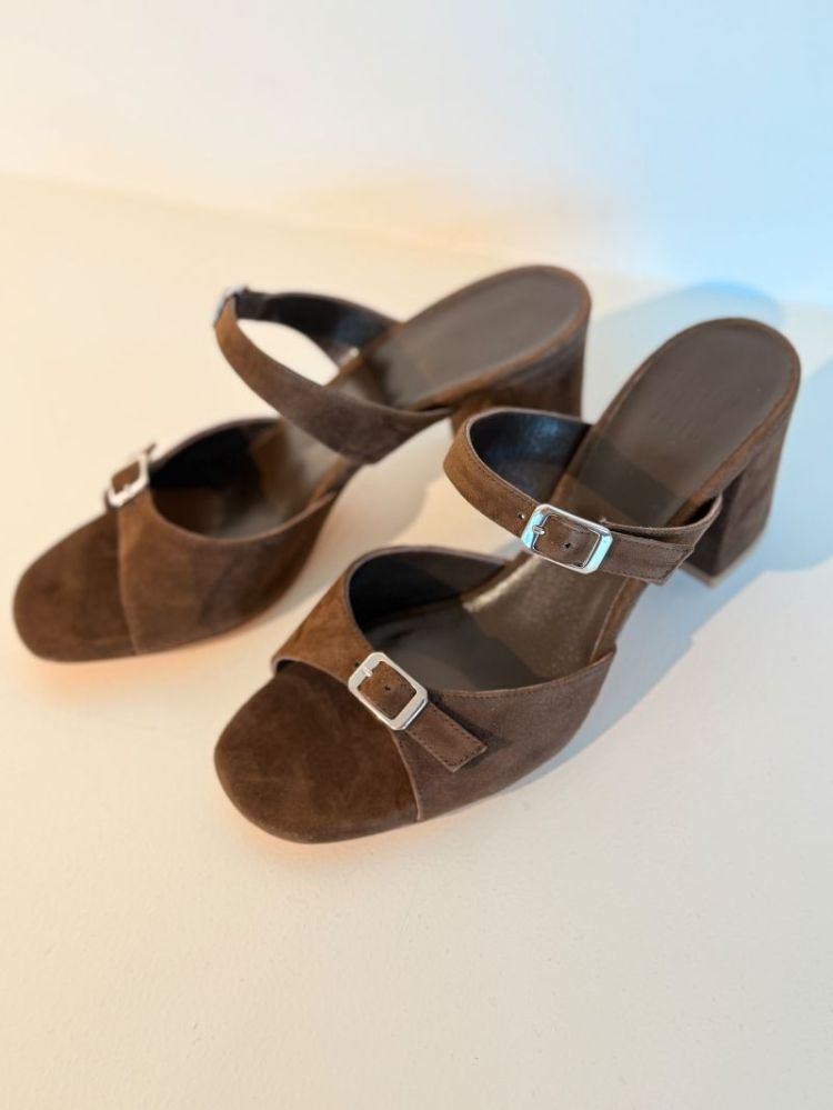 UNA SANDAL MOLTON SUEDE MOLTON