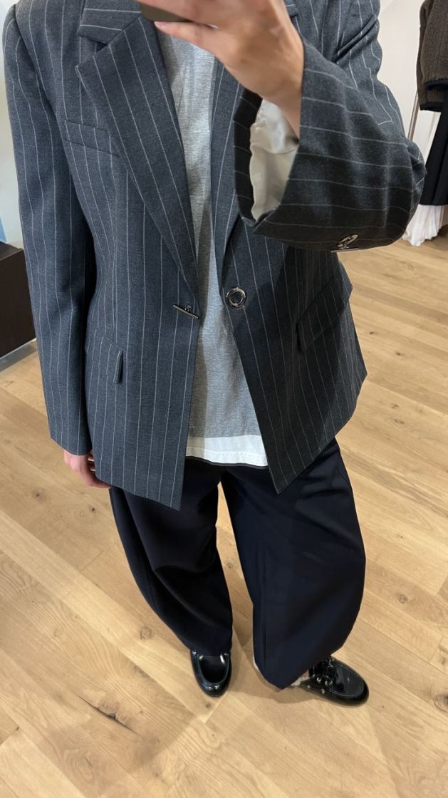 BONO PINSTRIPE 900016 GREY PIN