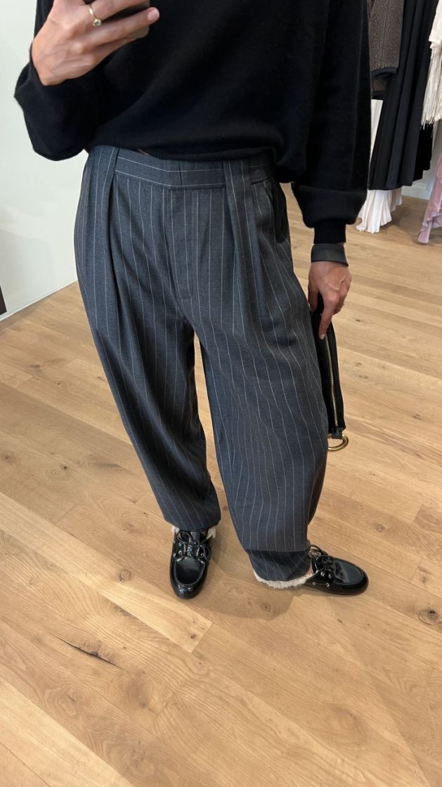 HEDI PINSTRIPE 900016 GREY PIN