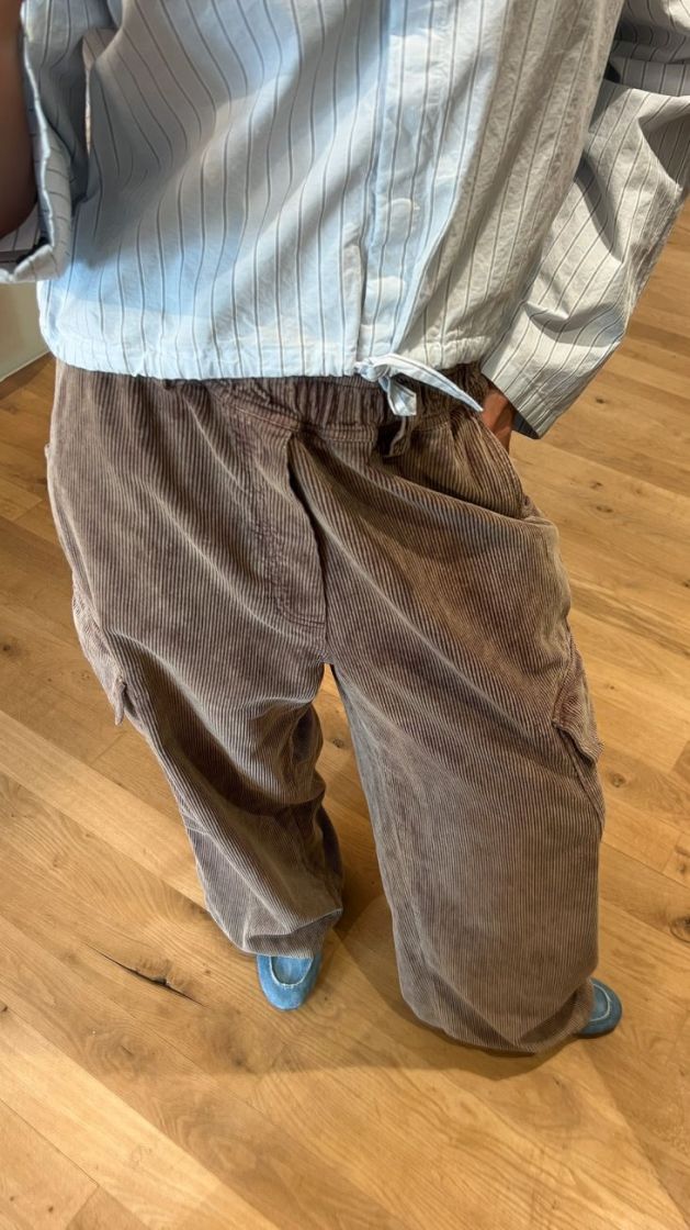 ROMEO WASHED CORDUROY BROWNIE