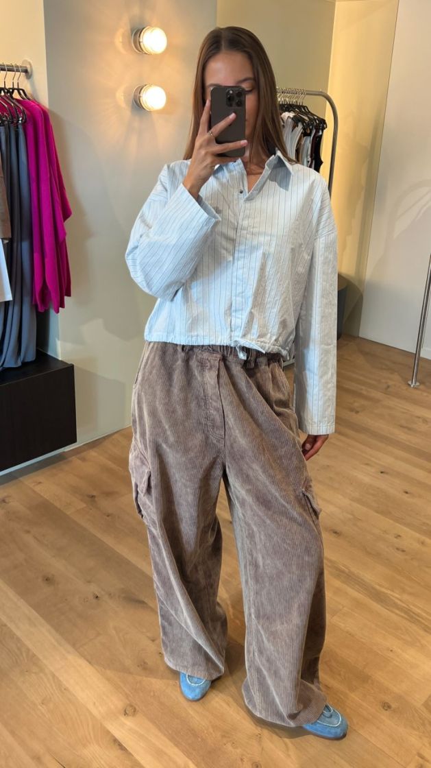 ROMEO WASHED CORDUROY BROWNIE
