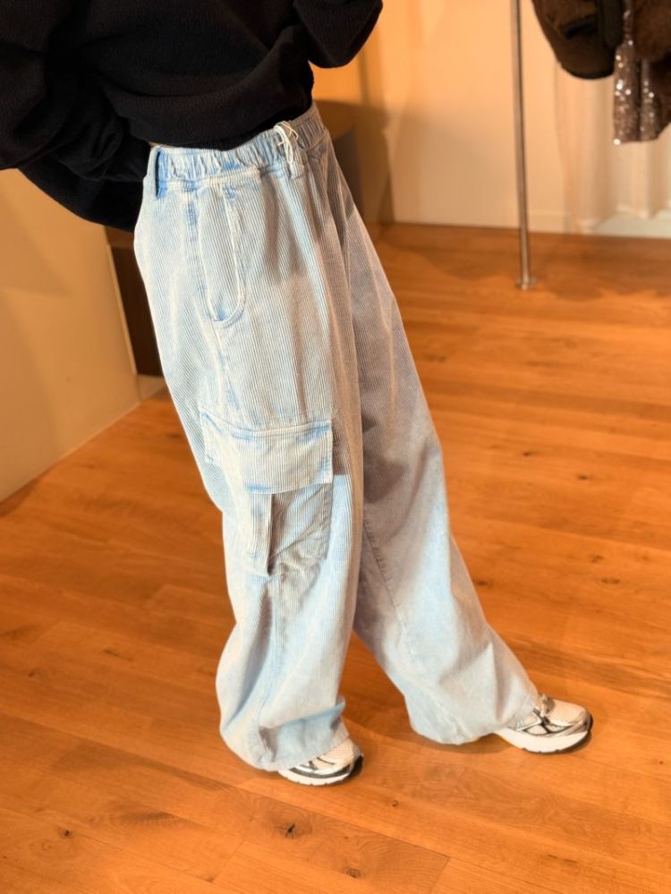 ROMEO WASHED CORDUROY SKY BLUE