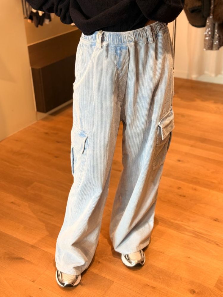 ROMEO WASHED CORDUROY SKY BLUE